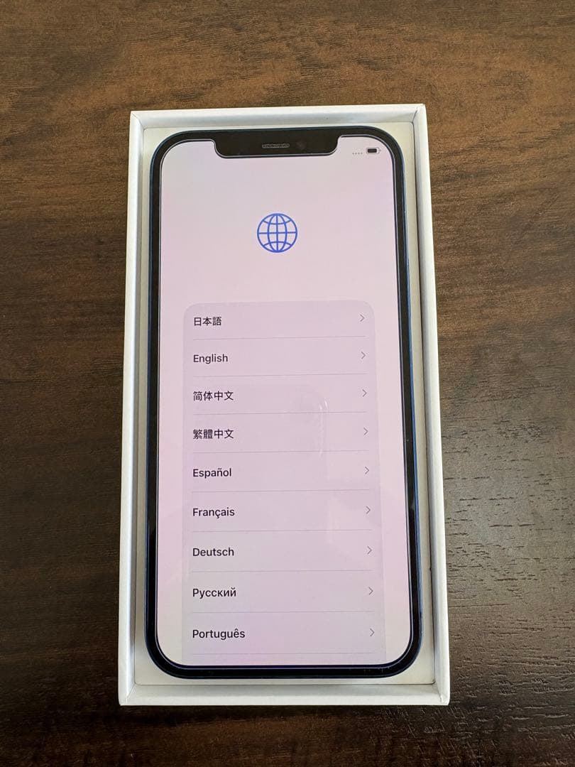 iPhone12 128GB ブルー