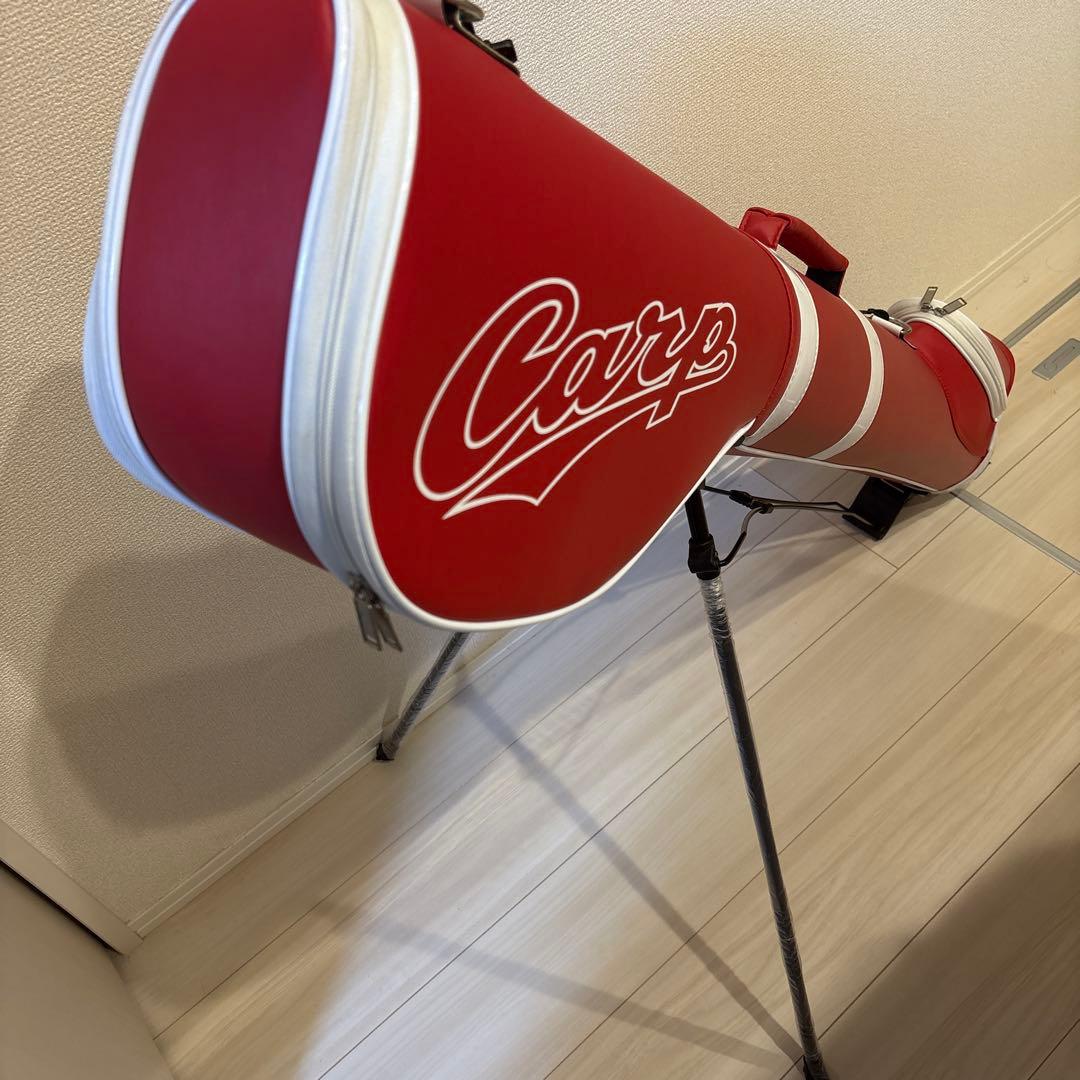 広島東洋カープ　スタンド式　キャディーバッグ　ゴルフクラブケース