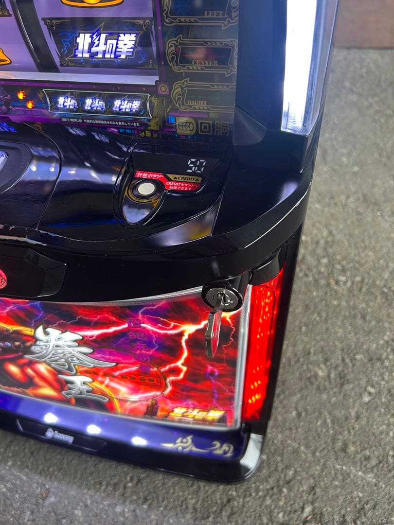 データカウンター対応　Lパチスロ北斗の拳AD XR 拳王パネル　スマスロ　実機