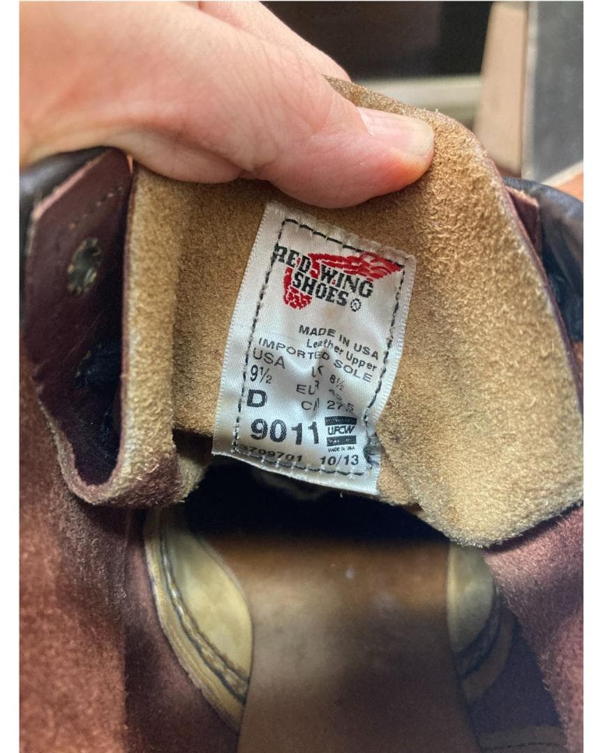 【美品】レッドウイング9011ベックマン27.5