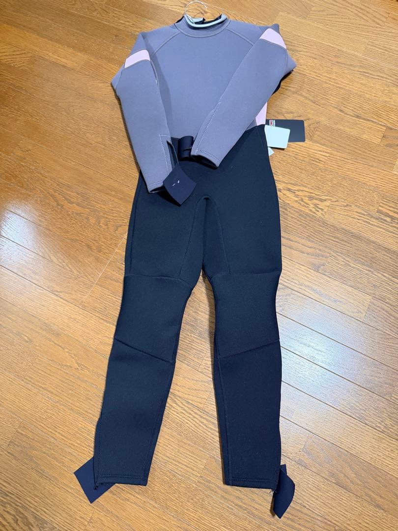 H04 フルスーツ 150サイズ グレー/ピンク