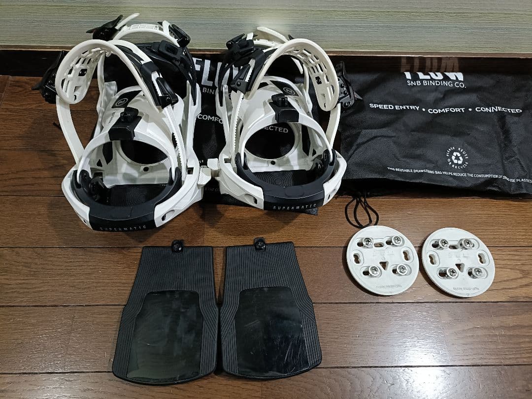 中*司様 Nidecker Supermatic スノーボードバインディング　M