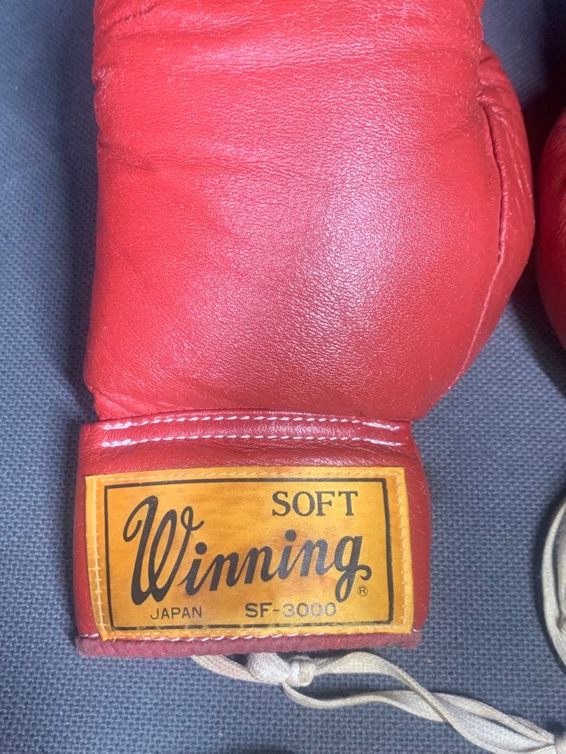 レア ボクシング グローブ Winning SF-3000 レッド