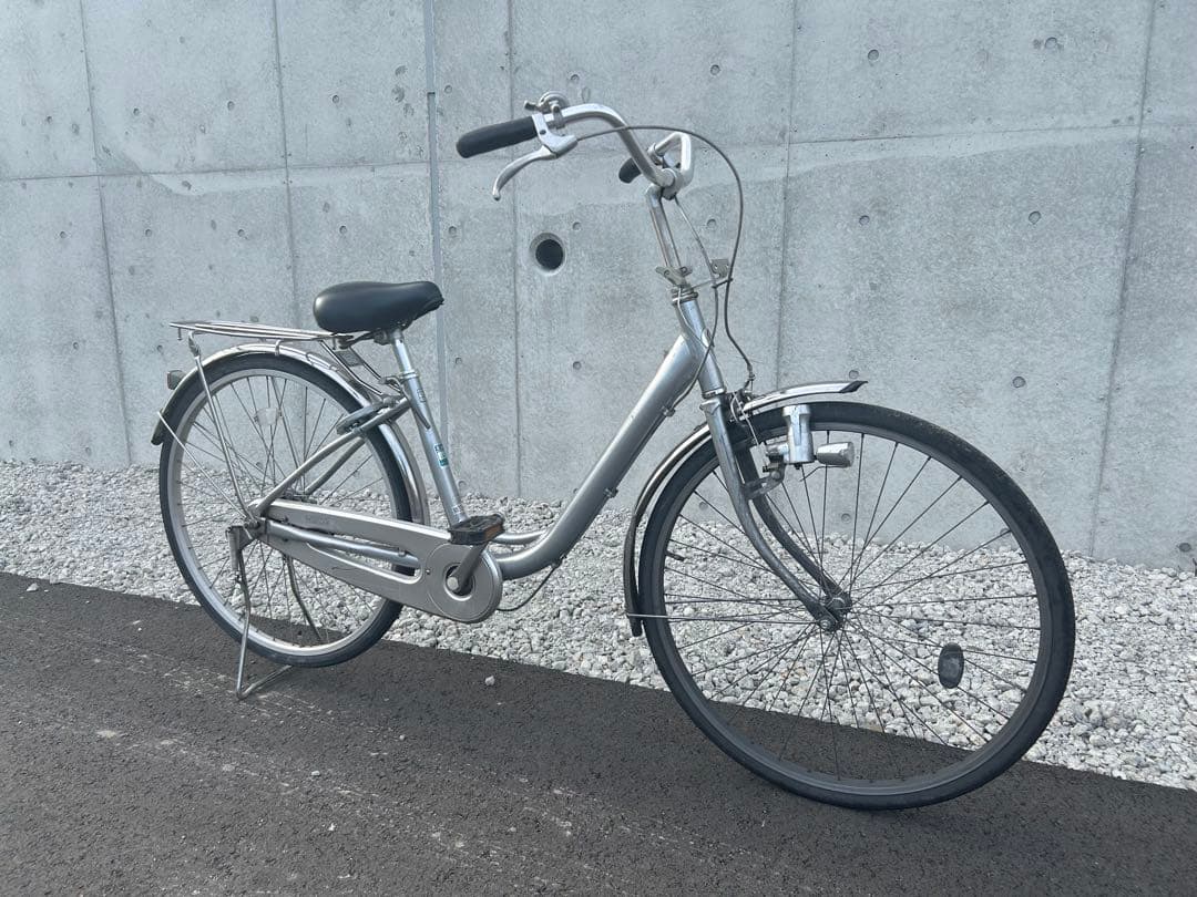 R36愛知 ブリヂストン NU604 JH4G エブリッジ 26インチ シルバー