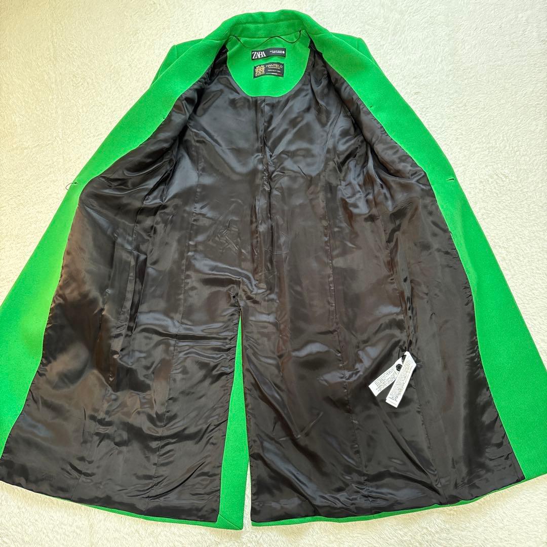 【新品】タグ付き✨ZARAザラ 近年モデル ダブルチェスターコート マンテコ