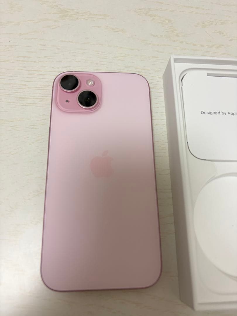 iPhone15 256gb ピンク　SIMフリー