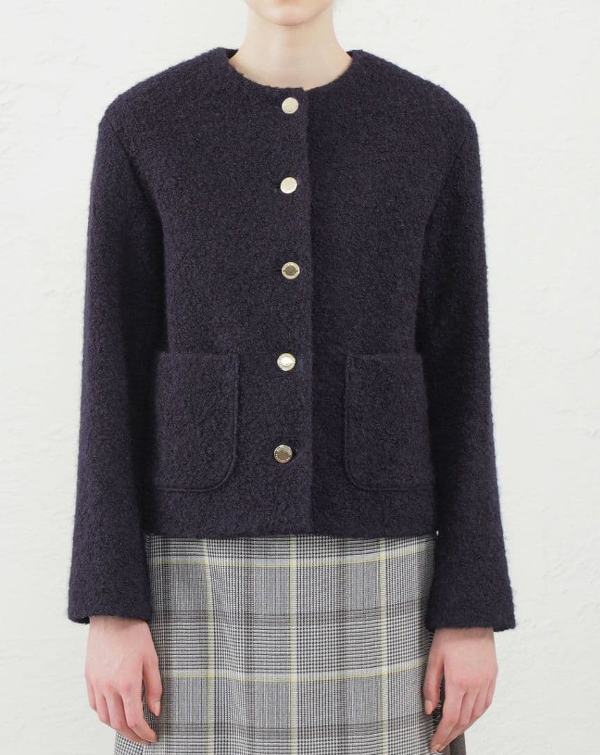 MACKINTOSHPHILOSOPHYブークレジャケットHESSLEヘスル美品