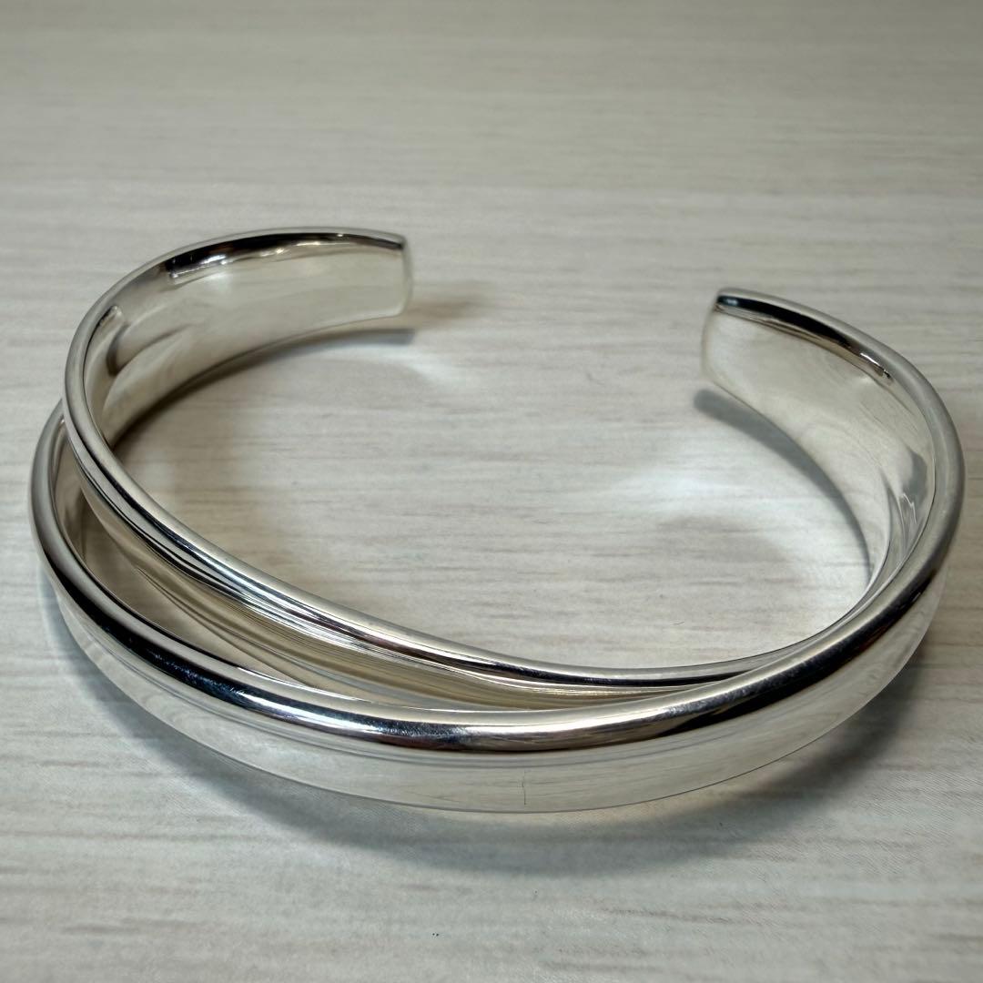 4℃ ヨンドシー シルバー ブレスレット バングル