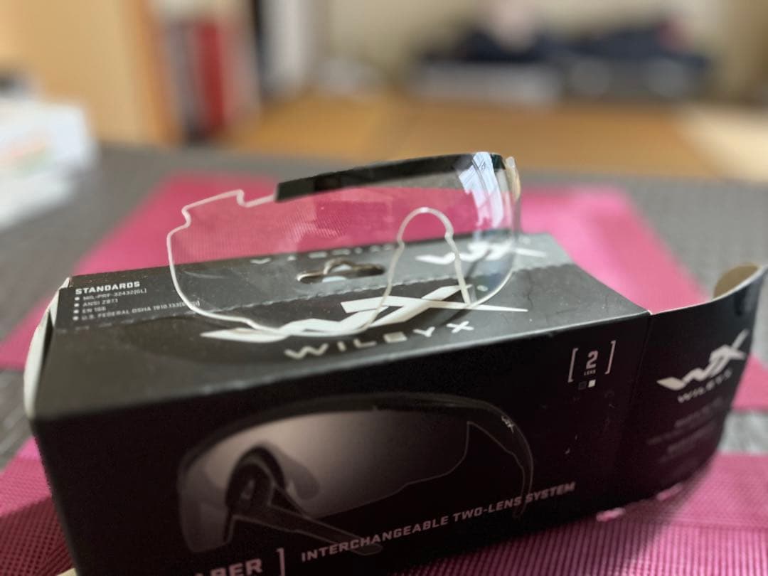 【美品】WILEY X SABER ADVANCED ゴーグル