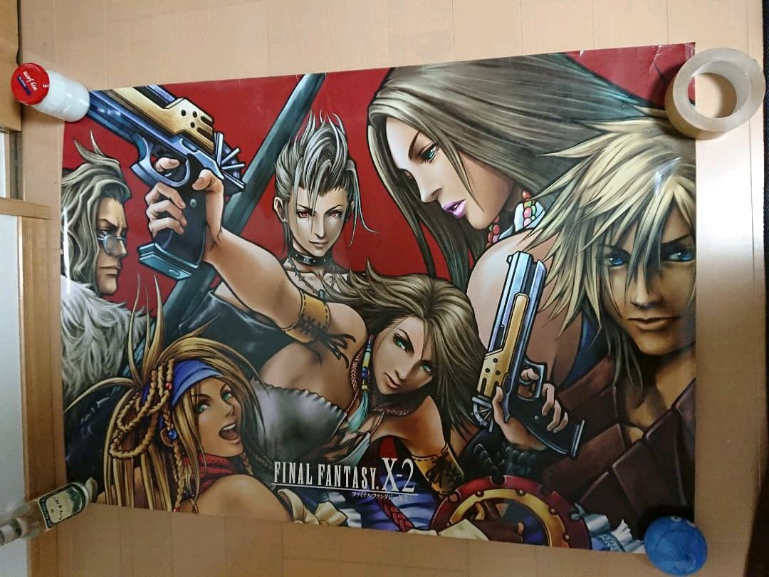 PS2 FFX-2 ポスター１枚