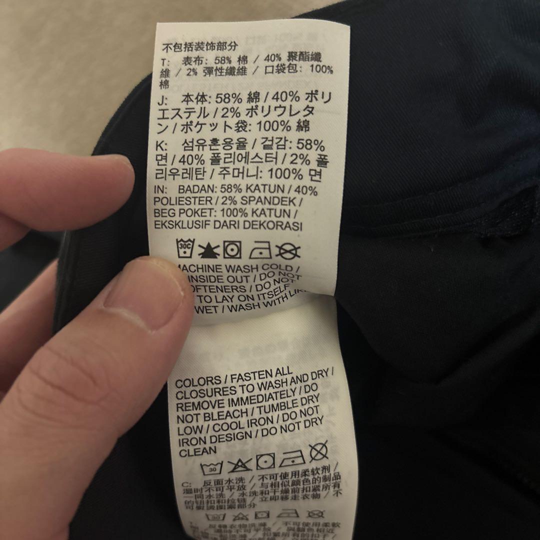 美品一回着用　ACG NIKE カーゴパンツ　ブラック　L