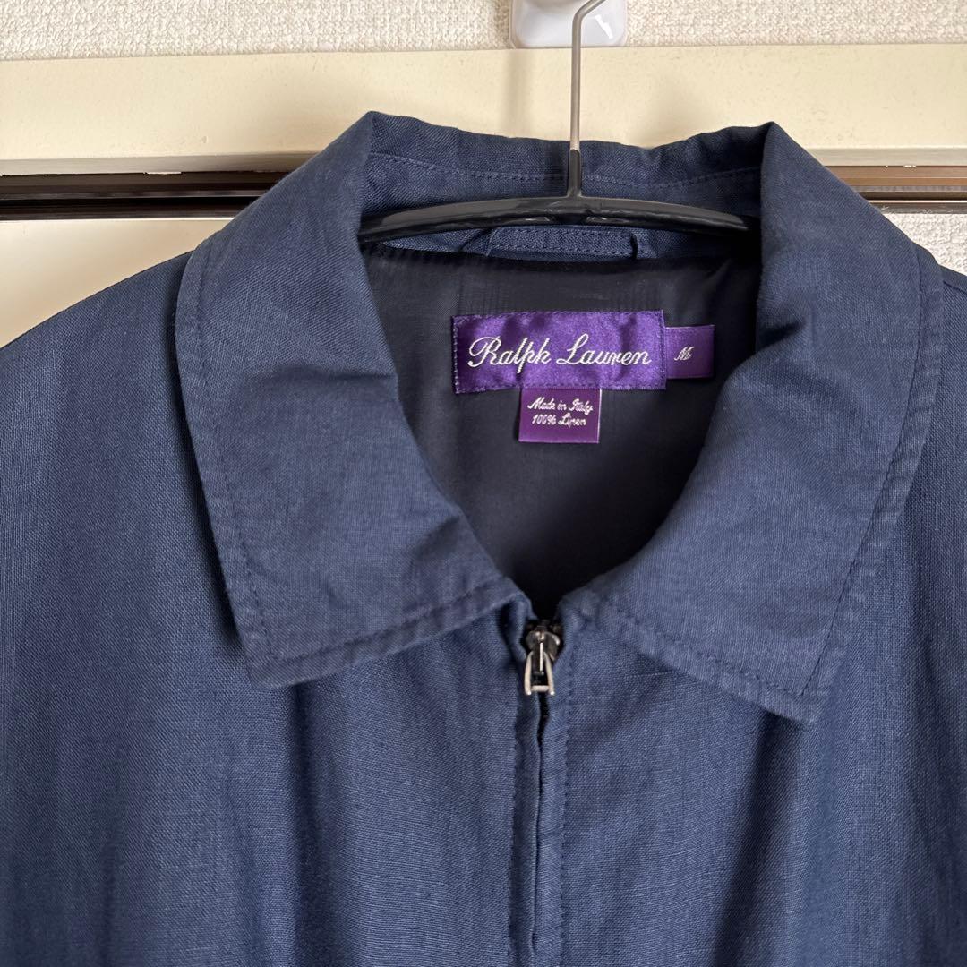 Ralph Lauren purple label リネンスイングトップ