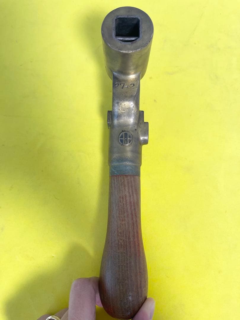 鉄道放出品 ブレーキ弁ハンドル・逆転機ハンドルセット 日本エアブレーキ社