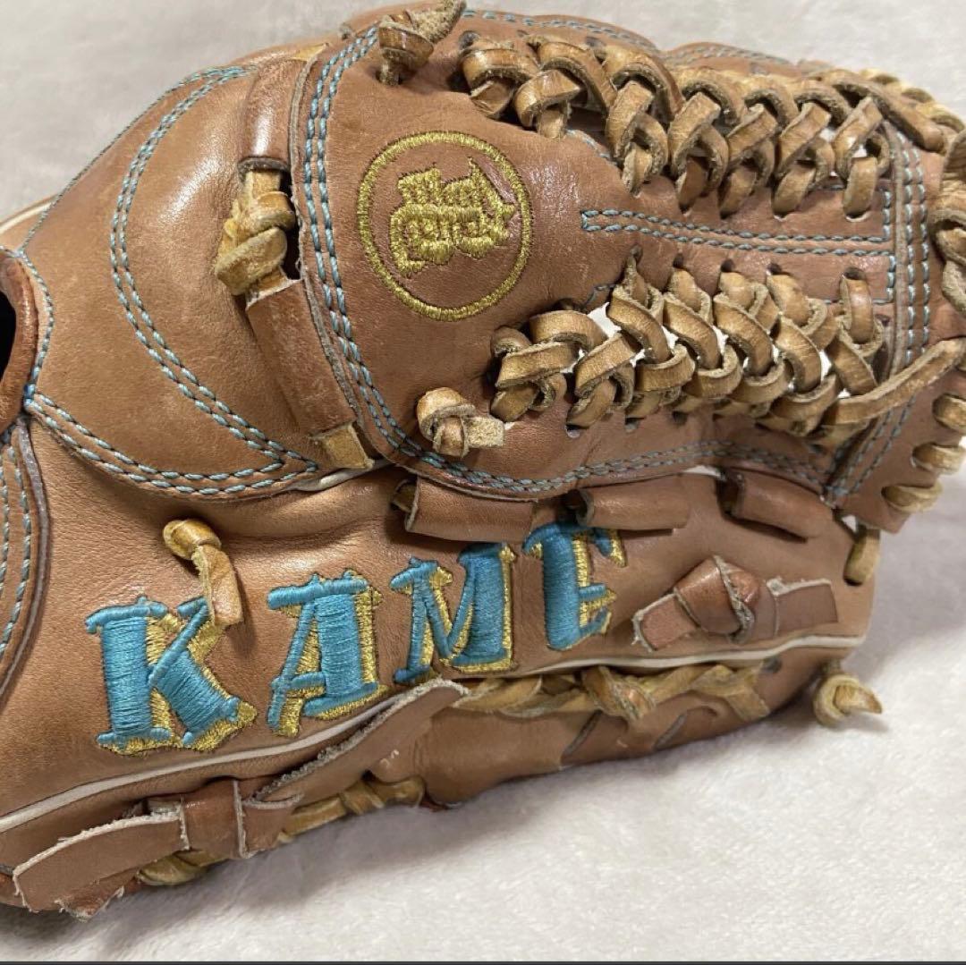 元中日ドラゴンズ　亀澤恭平選手　実使用　支給品　スラッガー　硬式　グローブ