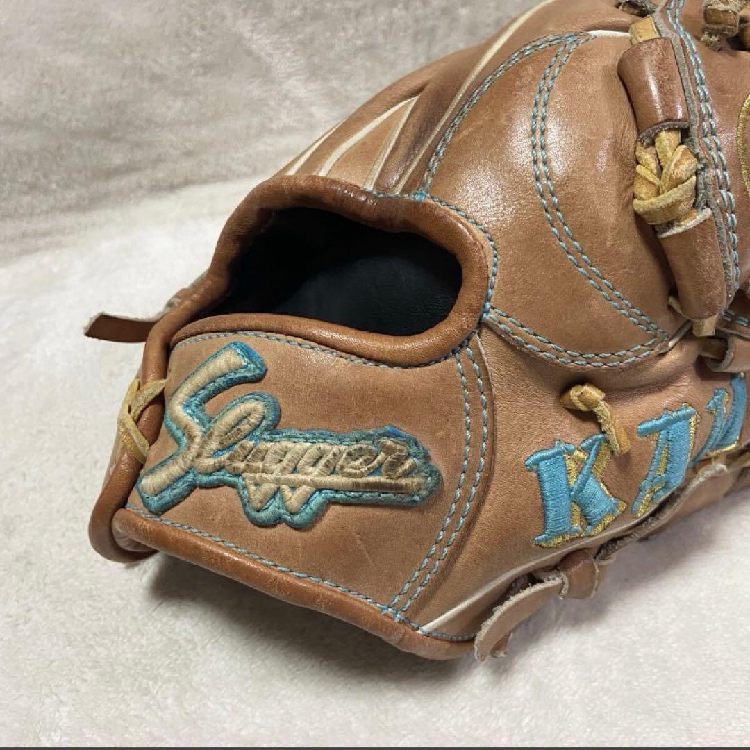 元中日ドラゴンズ　亀澤恭平選手　実使用　支給品　スラッガー　硬式　グローブ