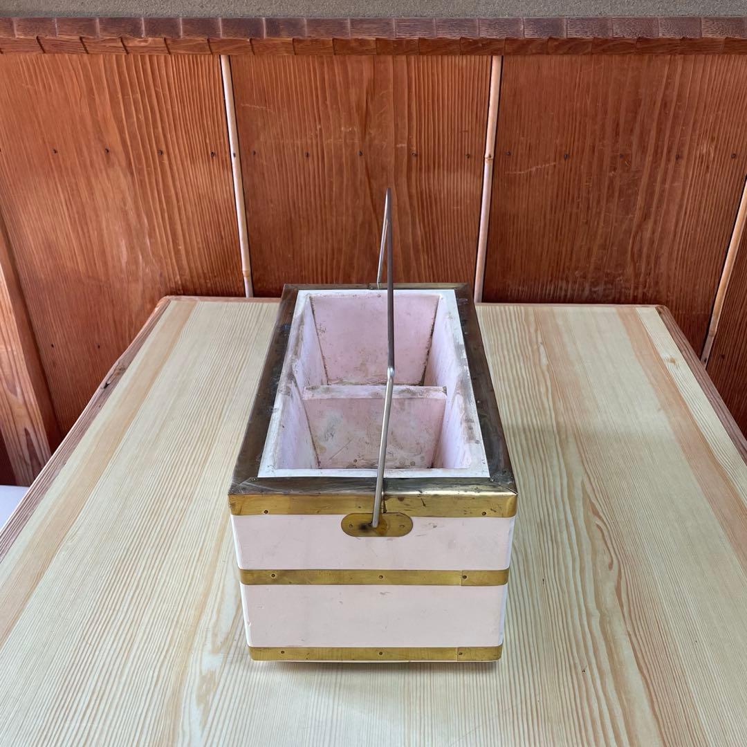 陶器長角型七輪　調理用コンロ