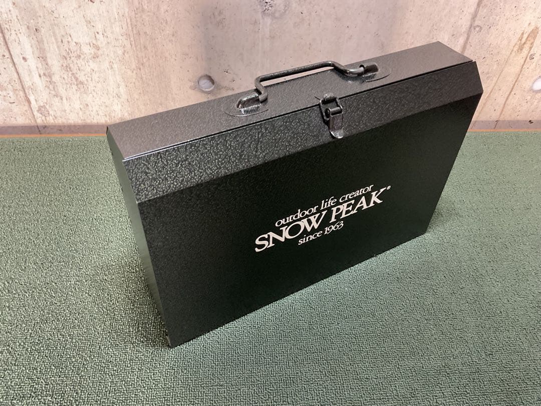 廃盤・未使用 バーベキュー ボックス スノーピーク  peak