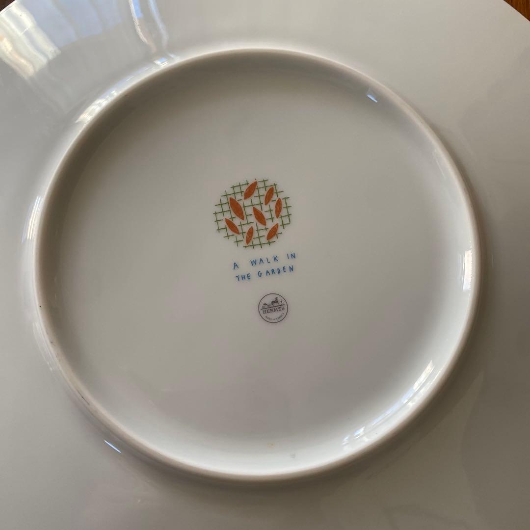 HERMES ディナープレート　ウォークインザガーデン　未使用♡