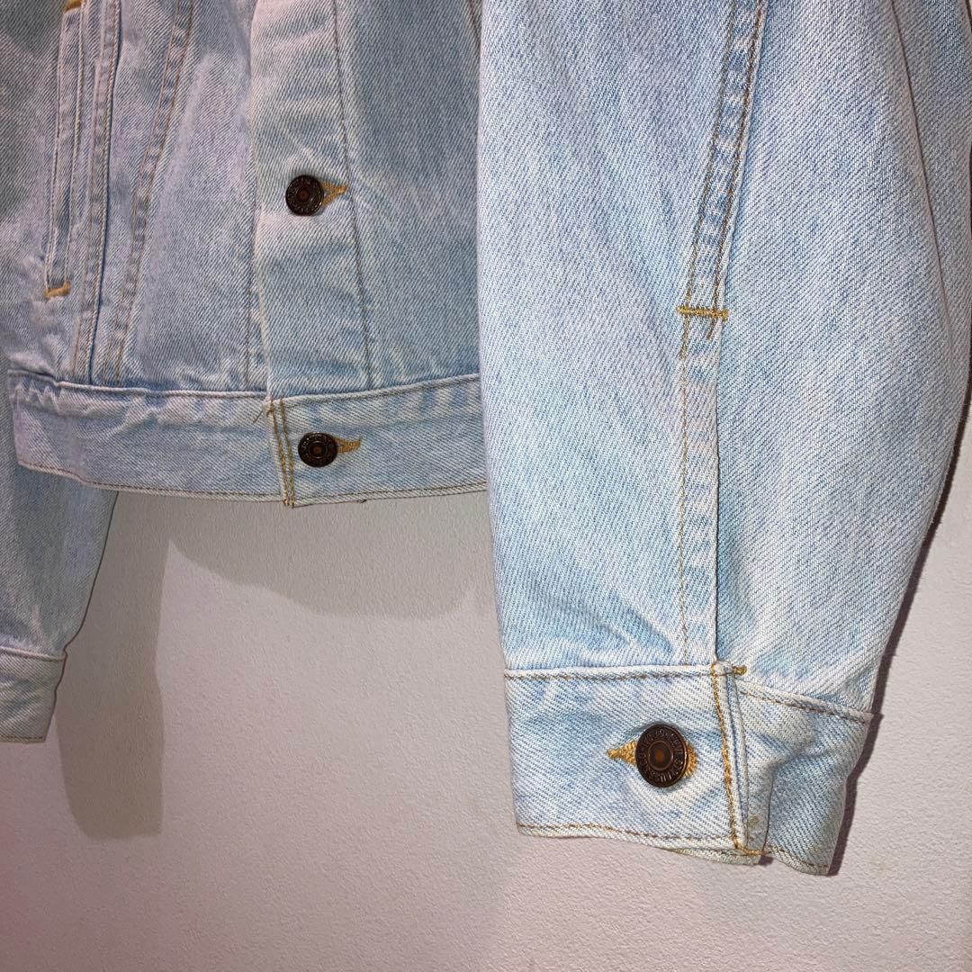 BONUM LEVI'S リメイク デニムジャケット　Gジャン　Lサイズ