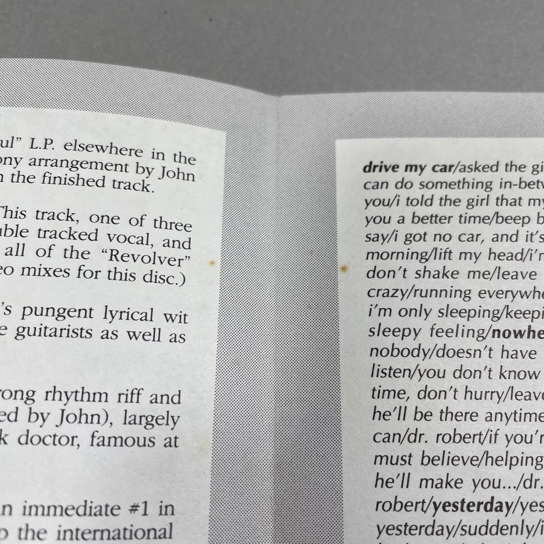 The Beatles Yesterday and Today コレクターズCD