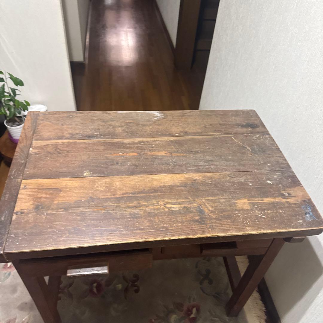 アンティーク勉強机 昭和レトロ