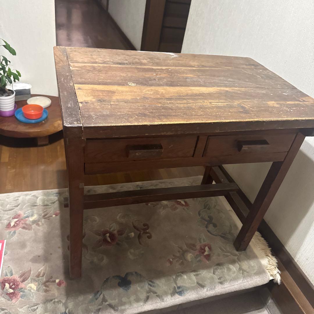 アンティーク勉強机 昭和レトロ