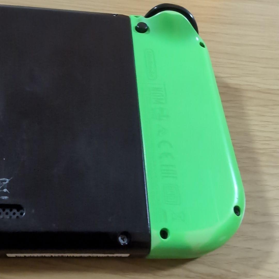 （ジャンク品）Nintendo Switch グリーン/ピンク 本体