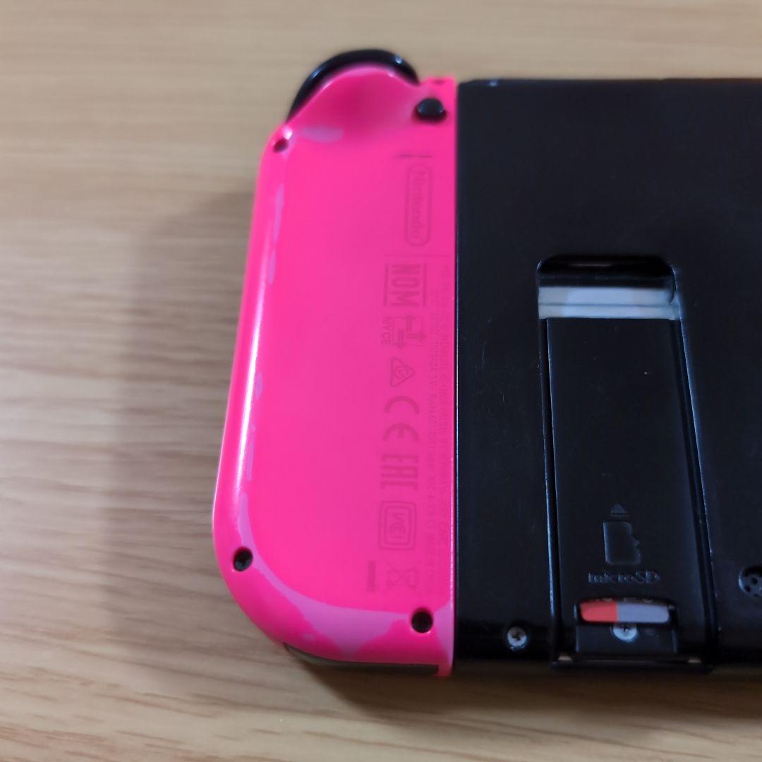 （ジャンク品）Nintendo Switch グリーン/ピンク 本体