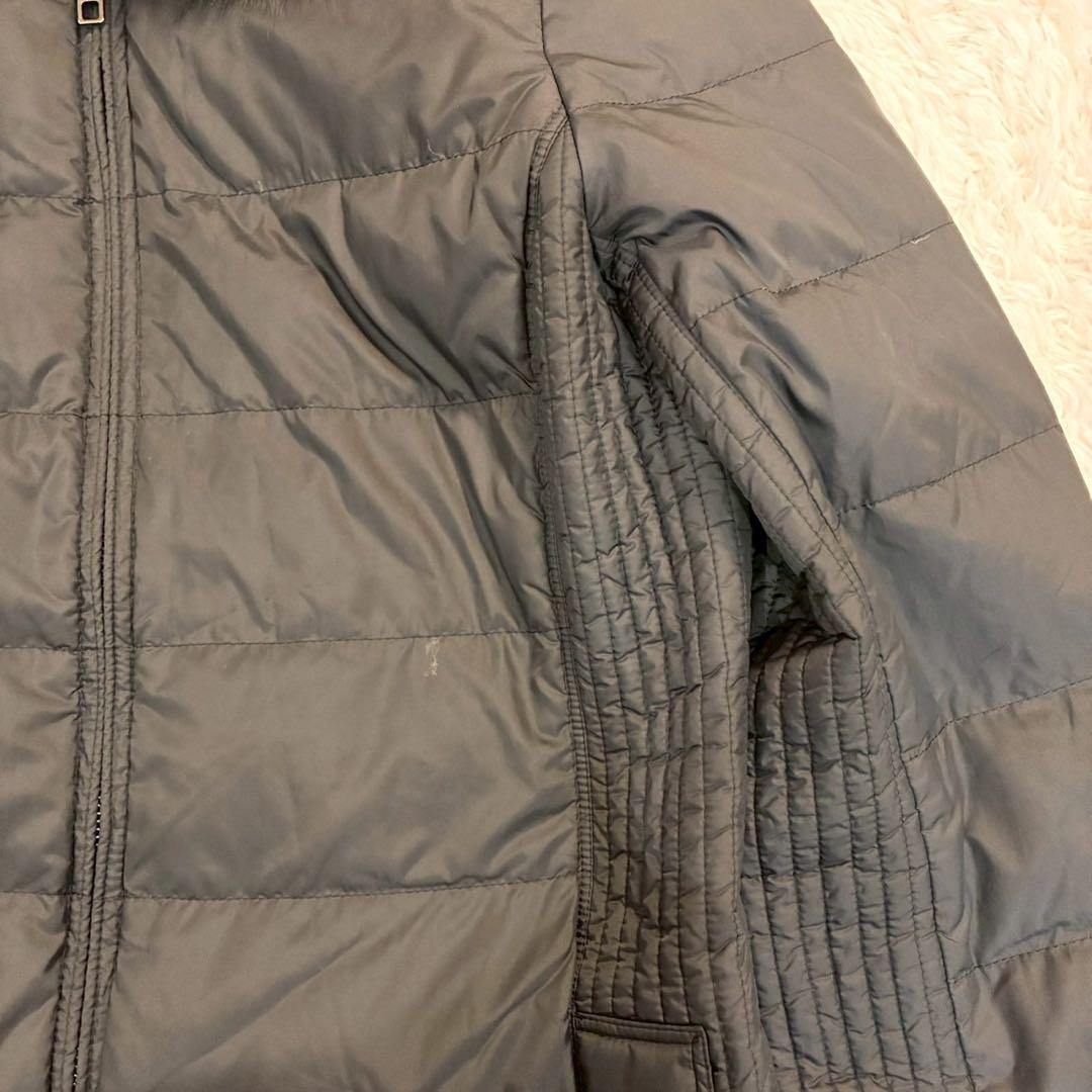 バーバリーロンドン トレンチコート ダウンライナー 4way フォックスファー