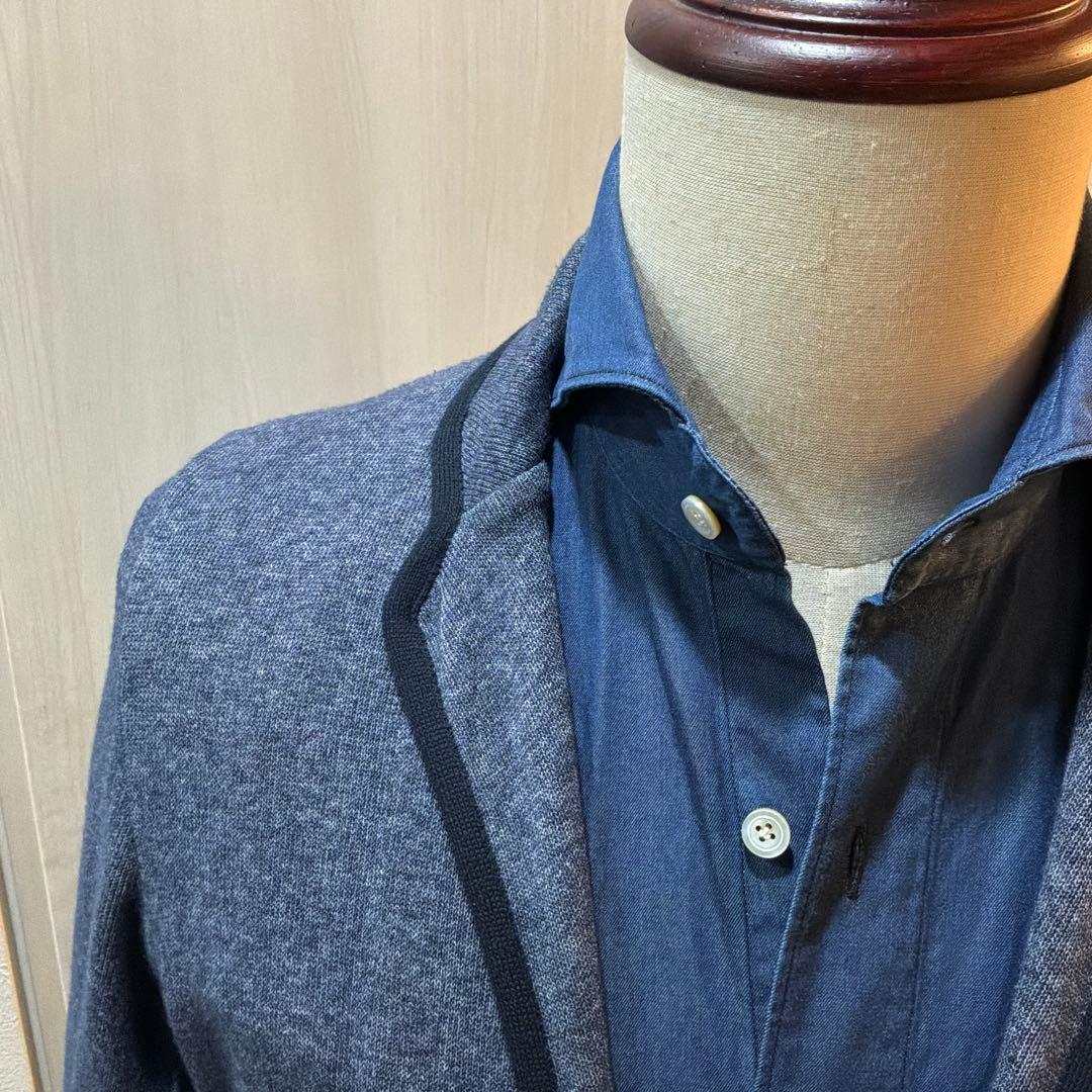 ラルディーニ ニットジャケット 金ボタン　XS