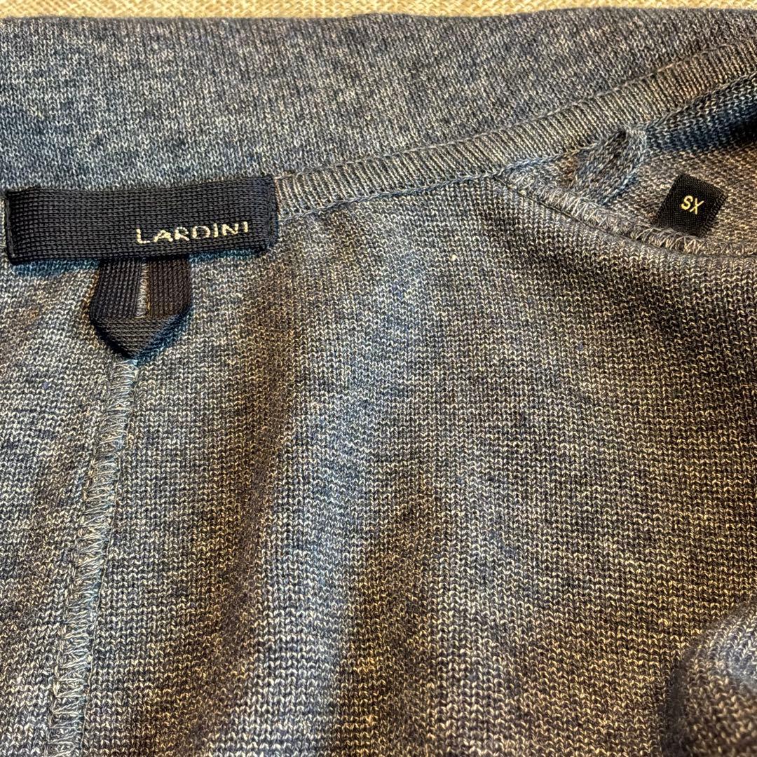 ラルディーニ ニットジャケット 金ボタン　XS