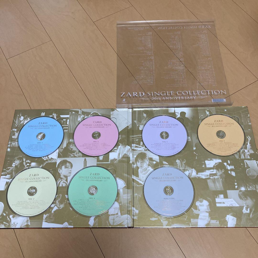 【即購入ok!!】ZARD SINGLE COLLECTION 7枚組BOX