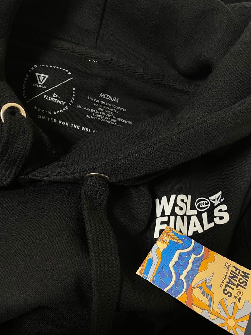 ★限定品★FLORENCE ジョンジョン WSL Finals パーカー黒 M★