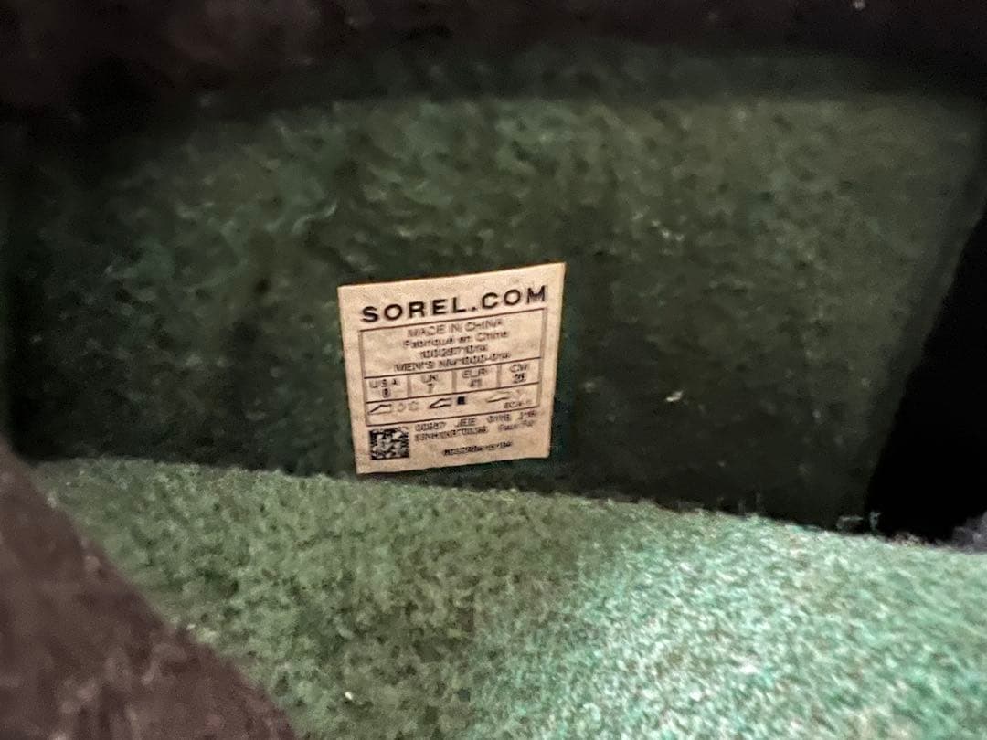 SOREL CARIBOU カリブー ブラック26センチ