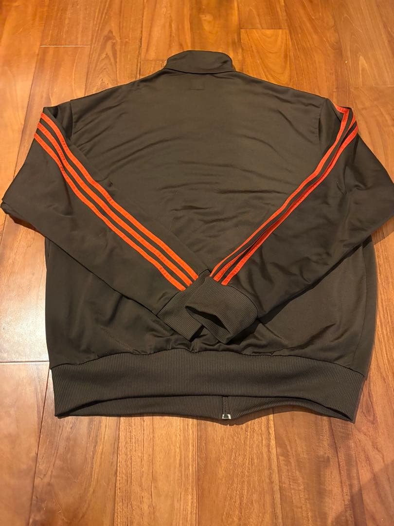 美品 adidas トラックジャケット ブラウン 90s 00s