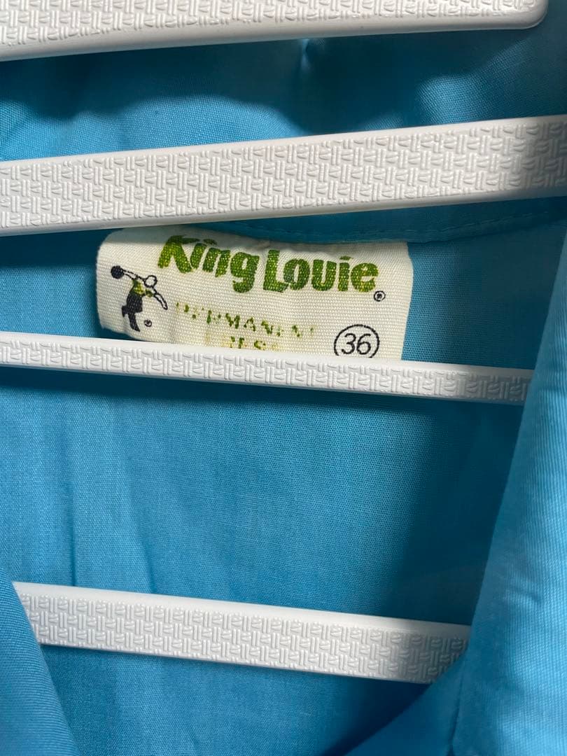 希少 60s 70s King Louie ボーリングシャツ 刺繍 プリント