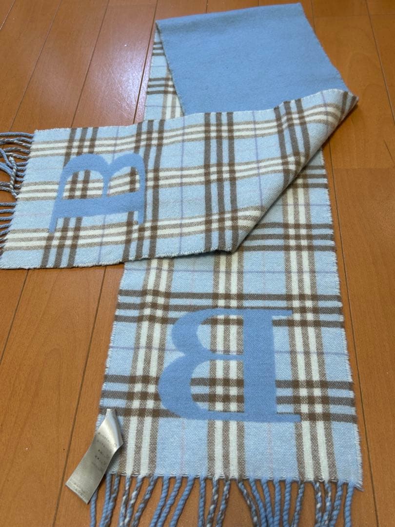 BURBERRY　リバーシブルBBマフラー