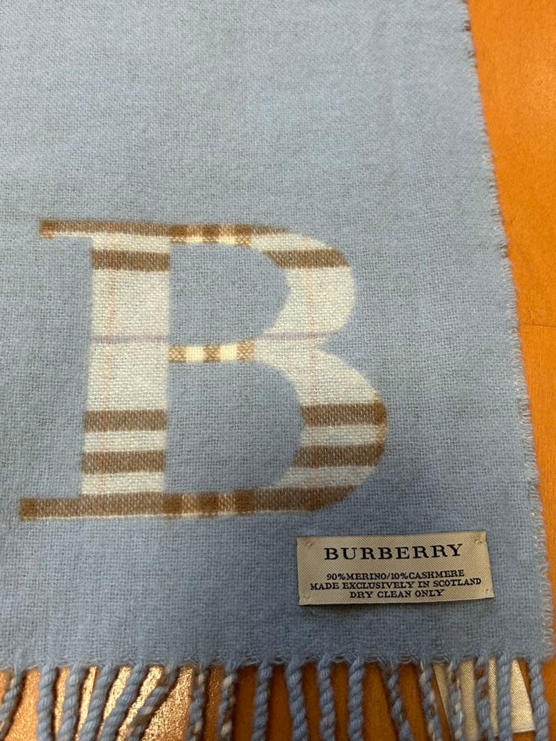 BURBERRY　リバーシブルBBマフラー