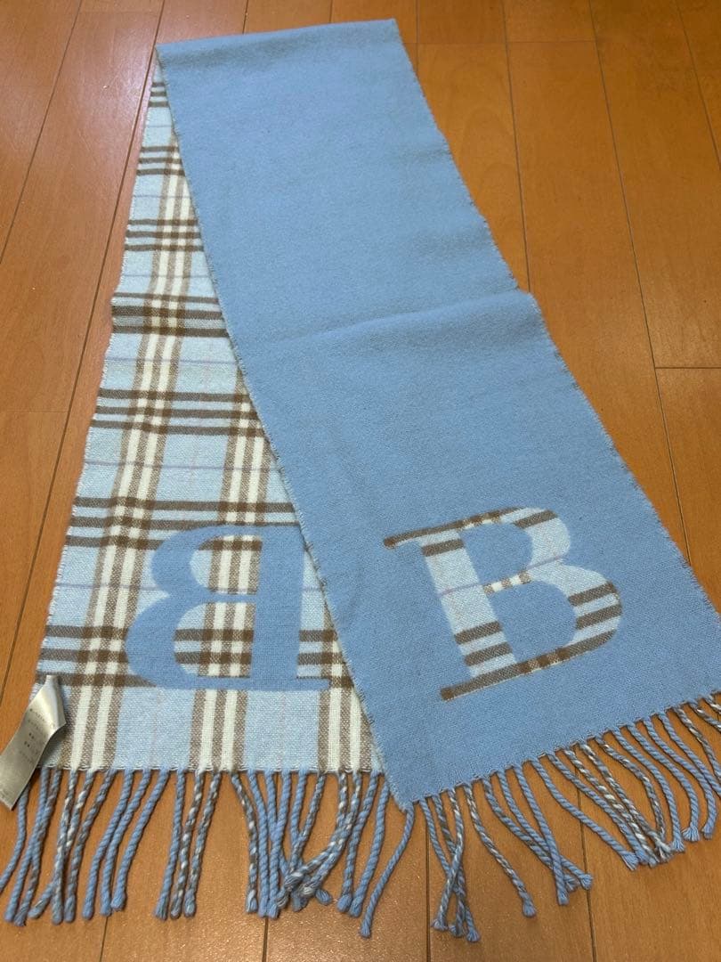 BURBERRY　リバーシブルBBマフラー