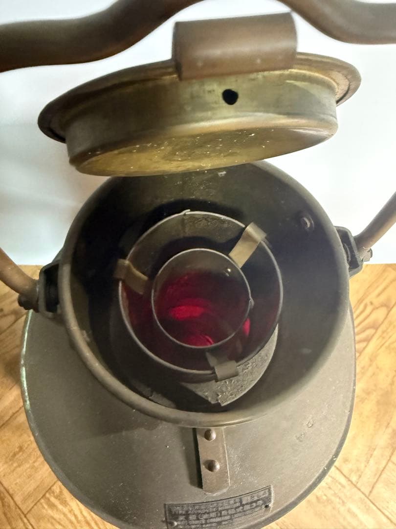 ◆美品◆レトロカンテラ◆日本船燈株式会社◆紅燈油用日船式第3号◆船舶用◆ランプ◆
