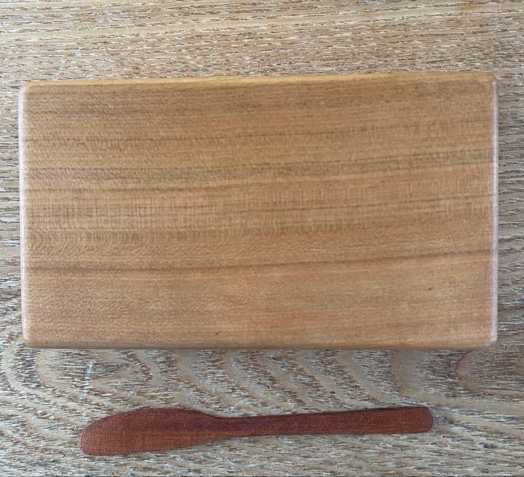 三谷龍二さん　バターケース＆ナイフ