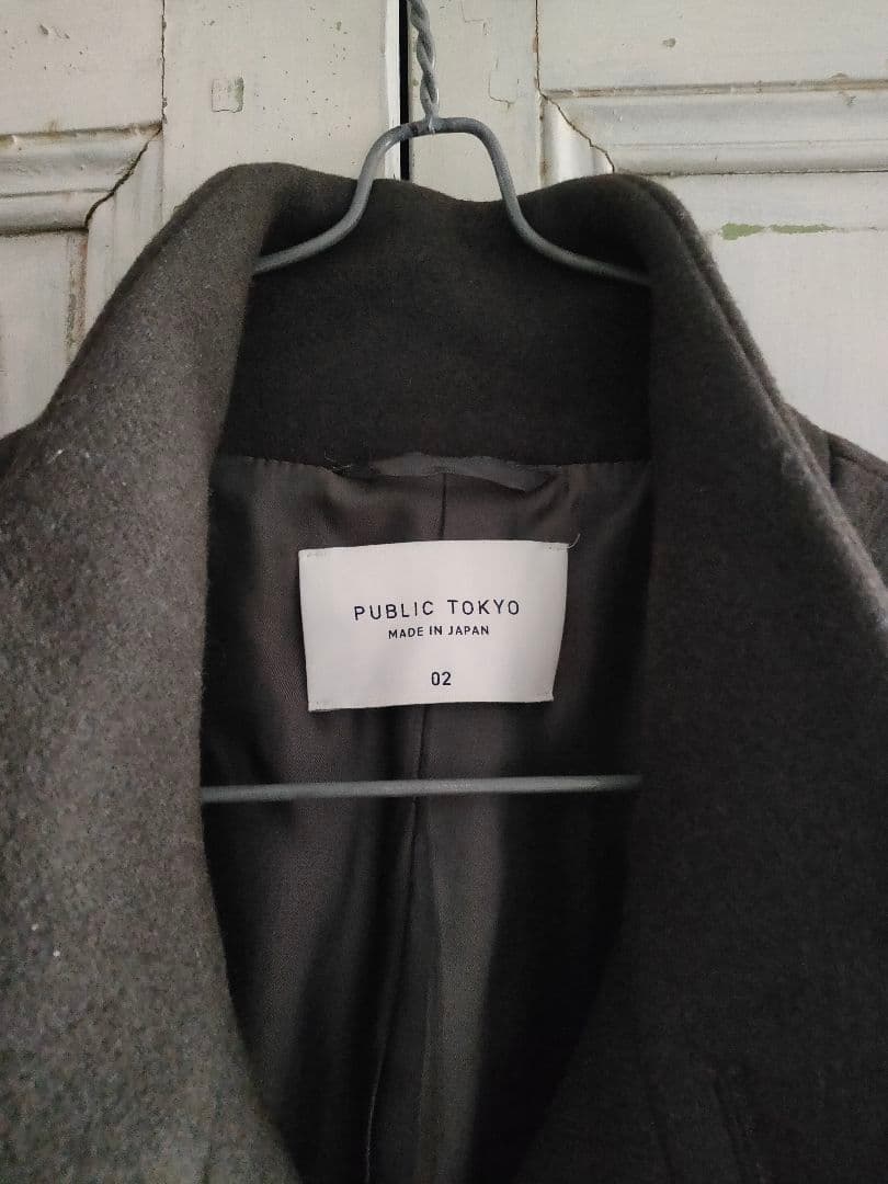 PUBLIC TOKYO カーキ ロングコート 02