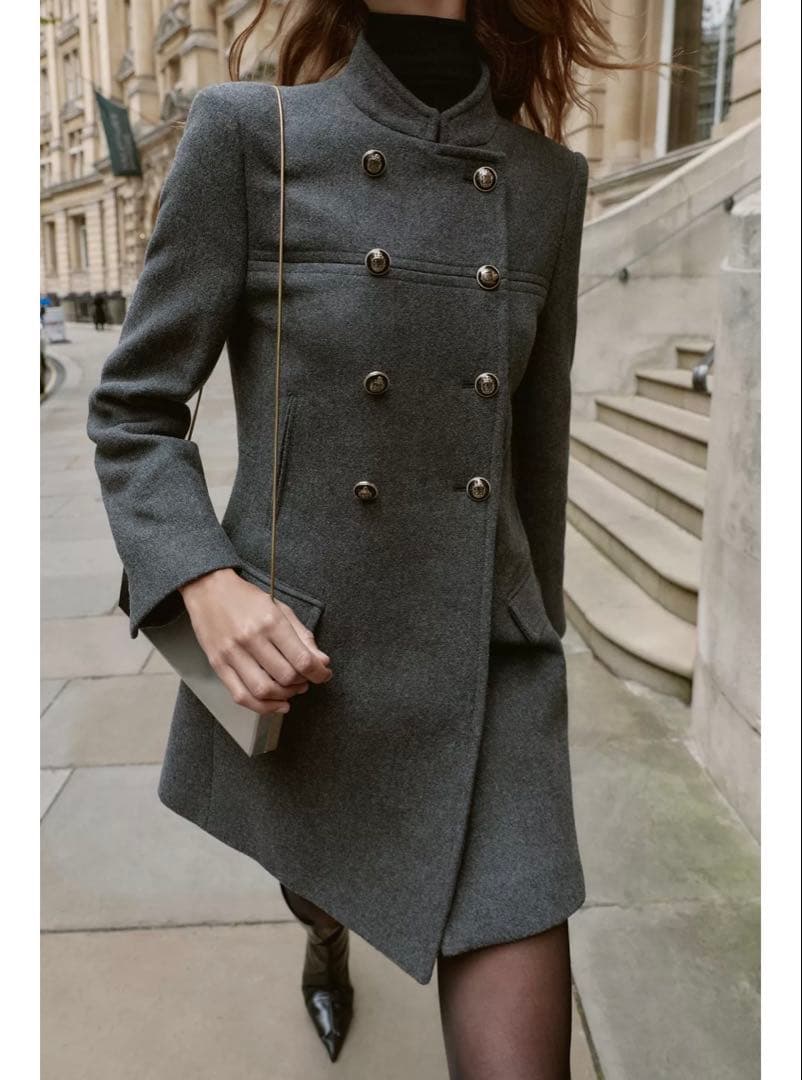 ZARA ウールコート　新品未使用　タグ付き