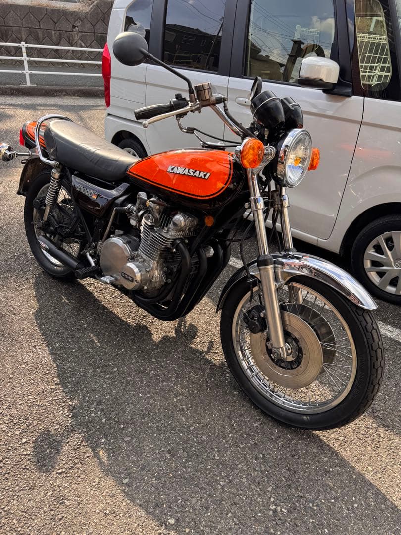 当時物　Z1 欧州車 欧州仕様 タンデムバー ウインカーステー付き