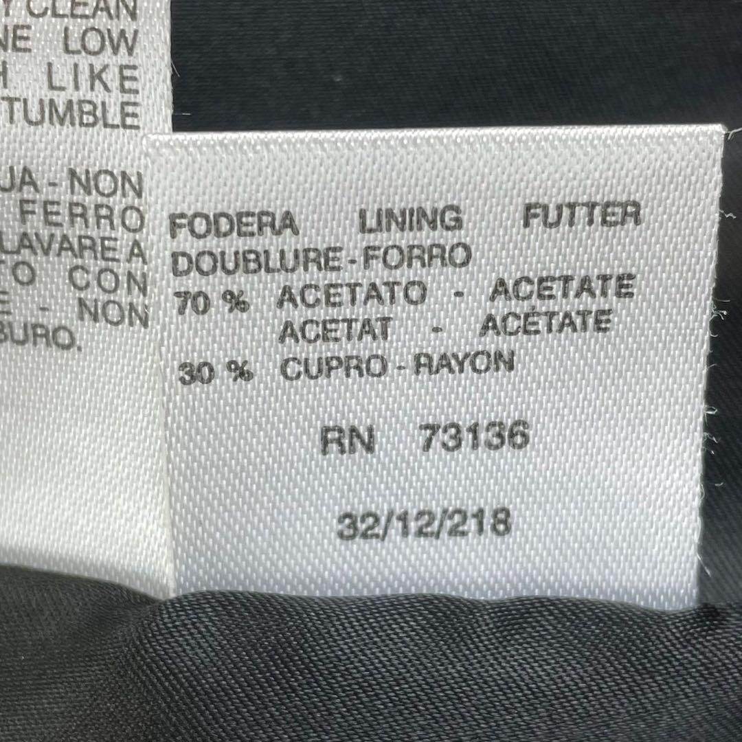 美品　マックスマーラ　ダブルチェスターコート　ロング丈　銀タグ　黒　42 XL