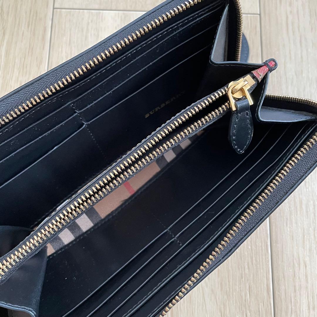 Burberry バーバリー 長財布 チェック