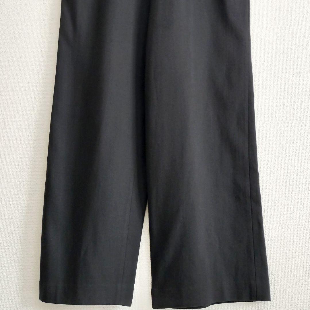 IENA 二重織 ツイルオールインワン 黒 38