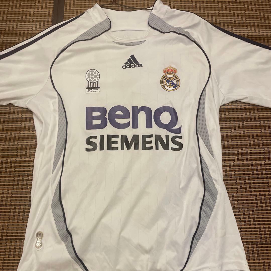 ベッカム　adidas レアル・マドリード　サッカー　ユニフォーム