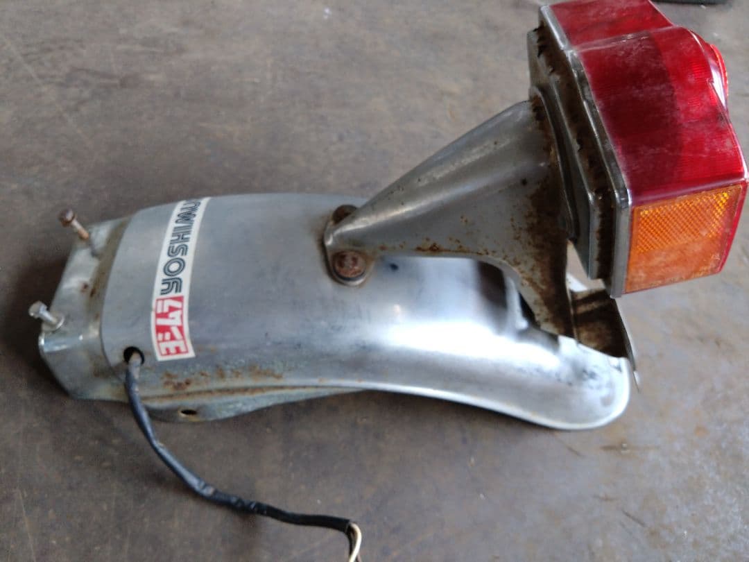 CB400F リアフェンダー テールランプ 当時物 ヨンフォア　フォーワン