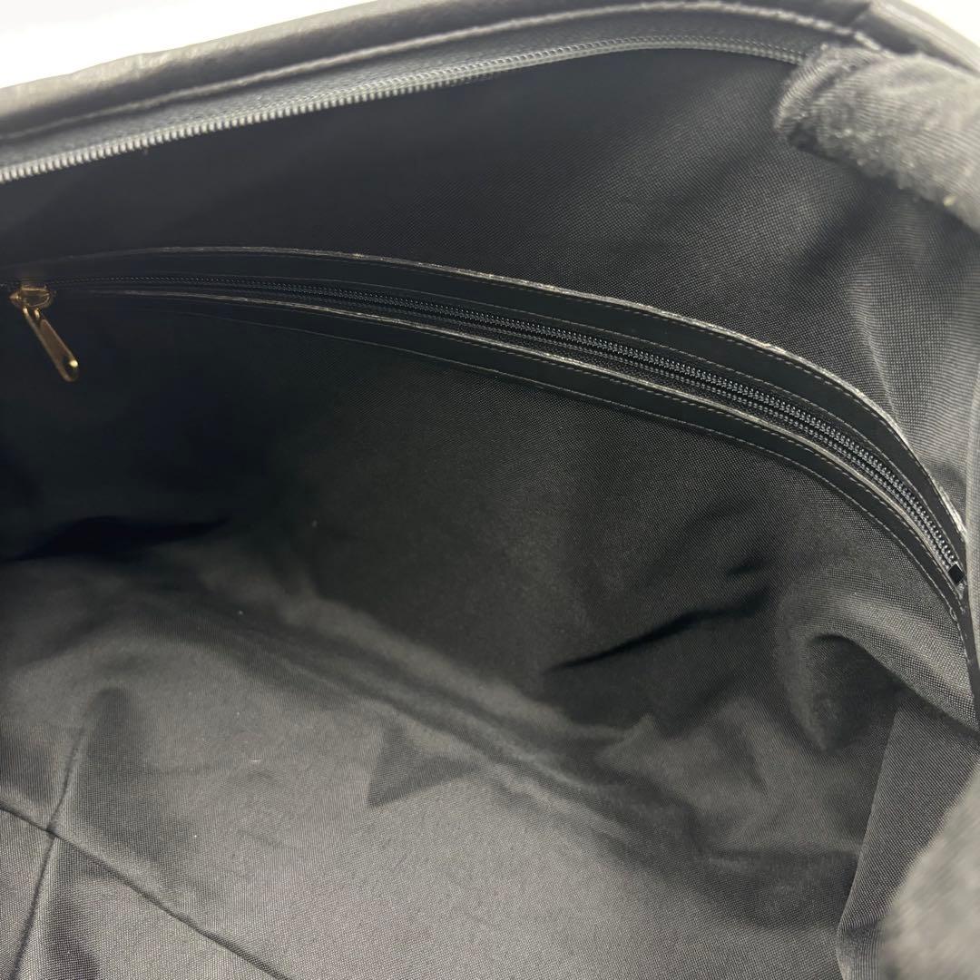 COACH オールドコーチ 305 レザー ボストンバッグ ハンドバッグ 黒